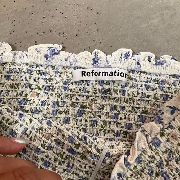 Reformation Floral Tube Top - Picture 3 of 4